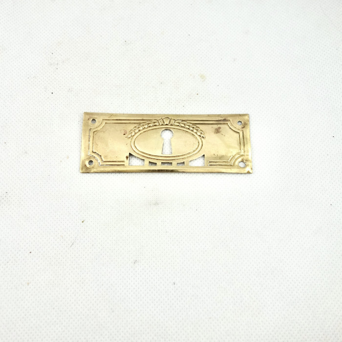 Nyckelskylt, mässing