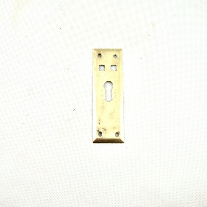 Nyckelskylt, mässing