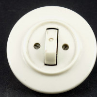 Strömbrytare, infälld, enkel