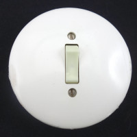 Strömbrytare, infälld, enkel