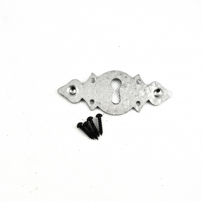 Nyckelskylt, silverfärg