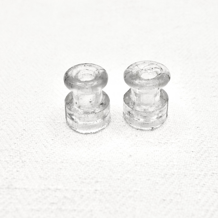 Isolatorknopp i glas