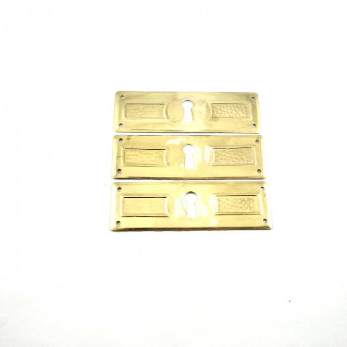 Nyckelskylt, mässing