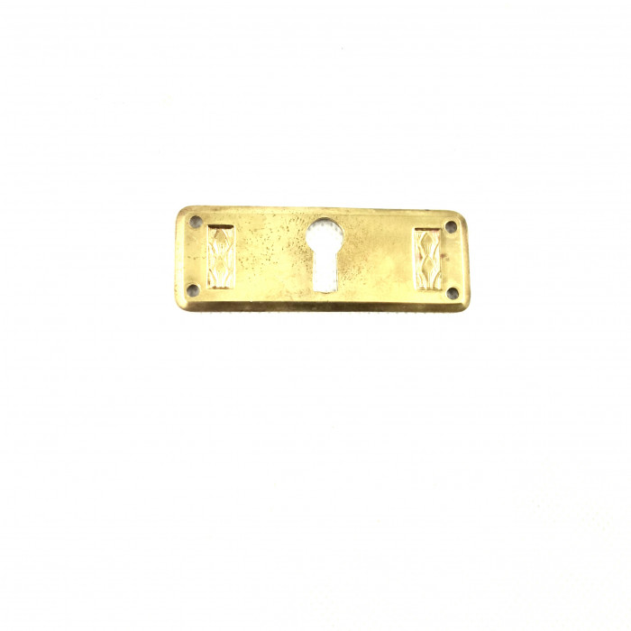 Nyckelskylt, mässing