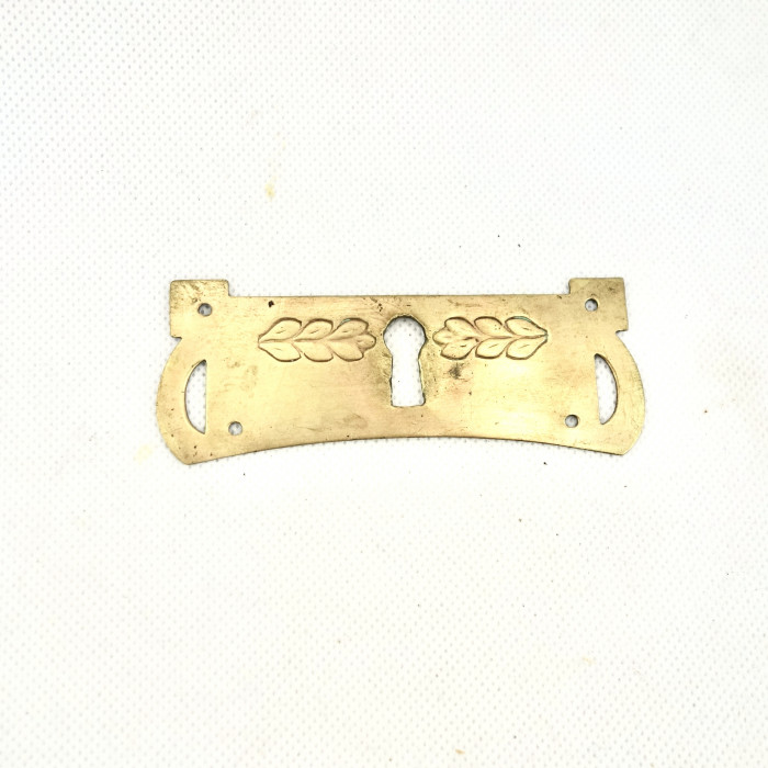 Nyckelskylt, mässing