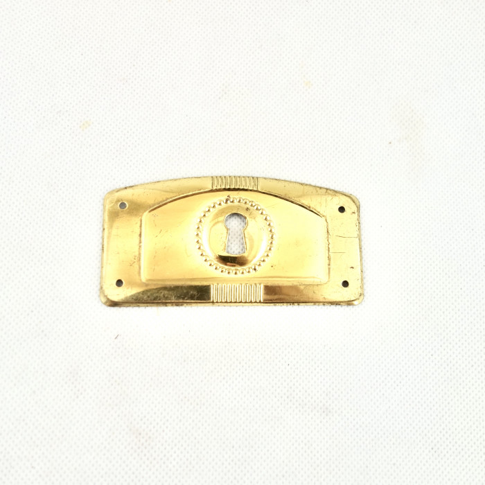 Nyckelskylt, mässing