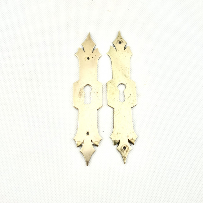 Nyckelskylt, mässing