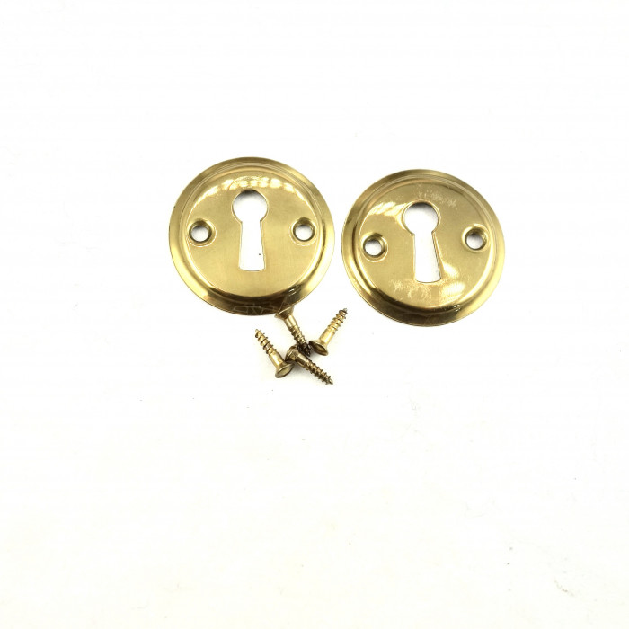 Nyckelskylt, mässing