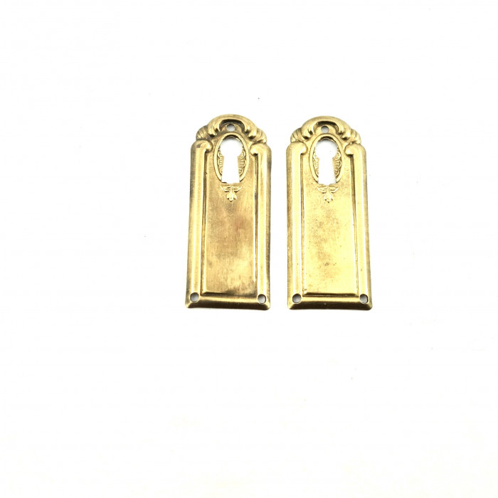 Nyckelskylt, mässing