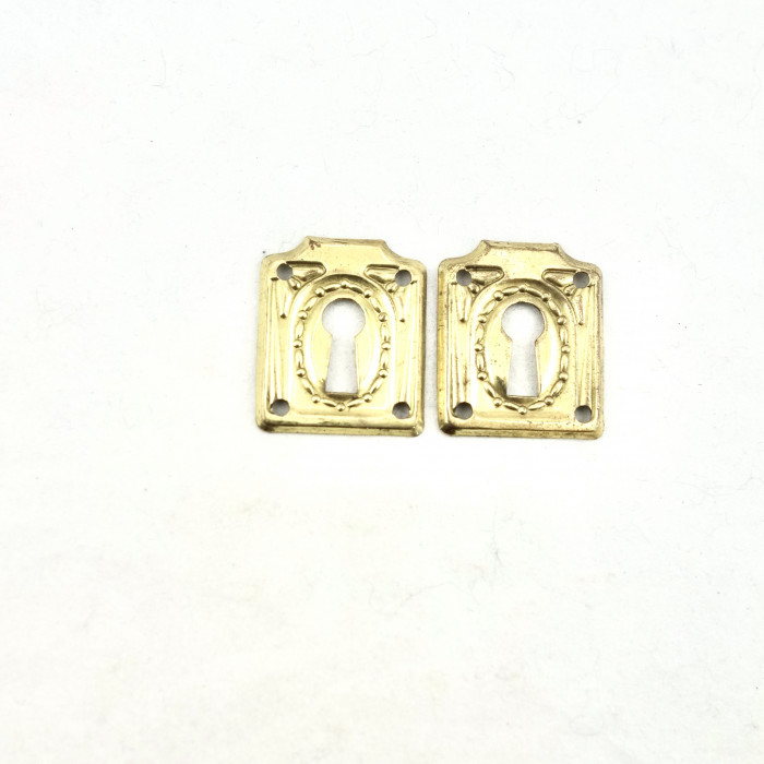 Nyckelskylt, mässing