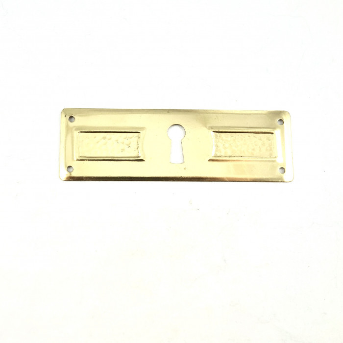 Nyckelskylt, mässing