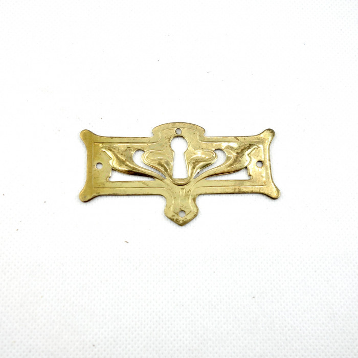 Nyckelskylt, mässing