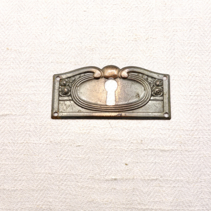 Nyckelskylt, mässing