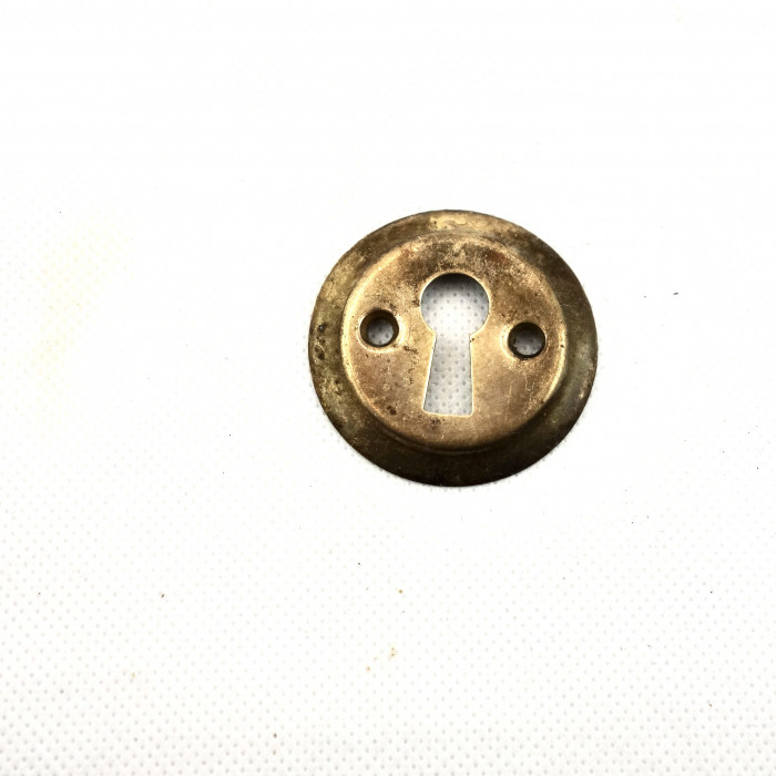 Nyckelskylt, mässing