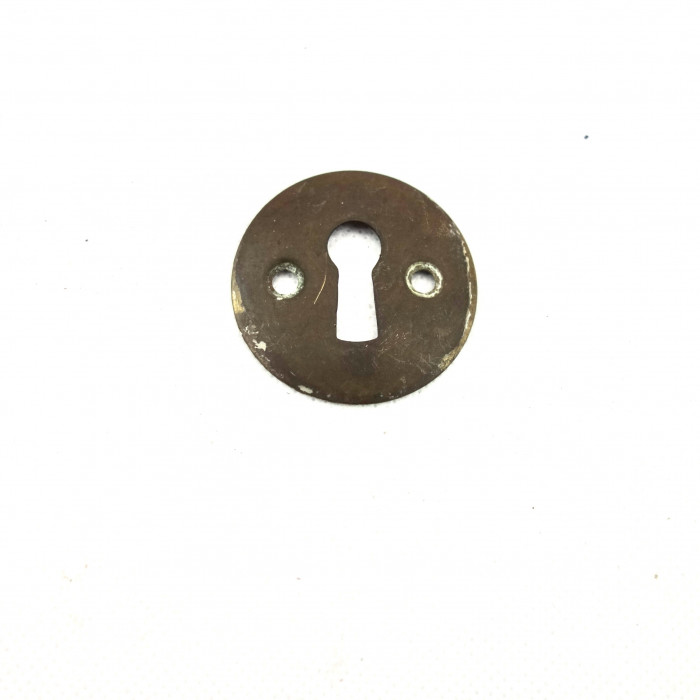 Nyckelskylt, mässing