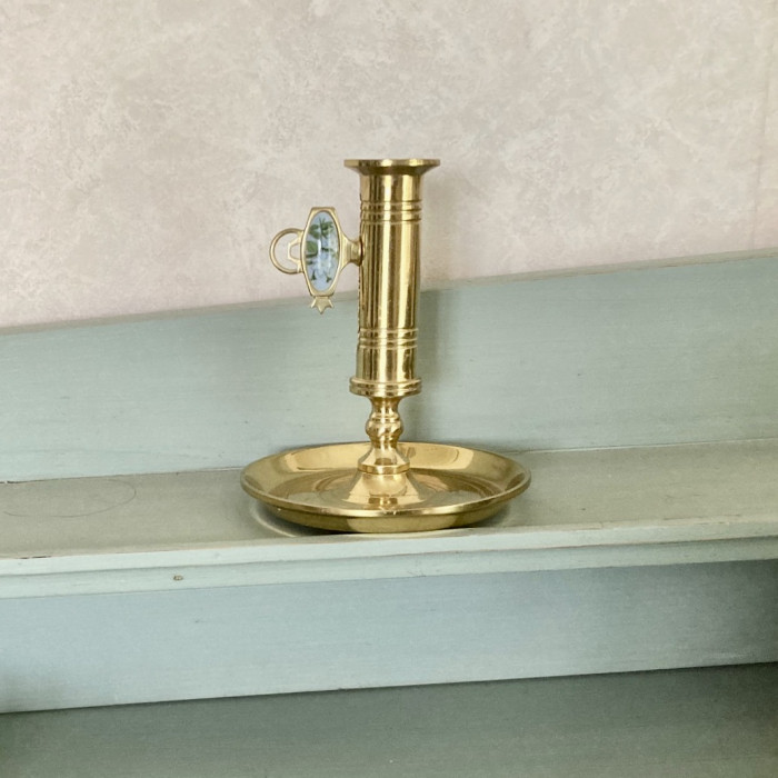 Mässingljusstake Calmar Nyckel AB 1991